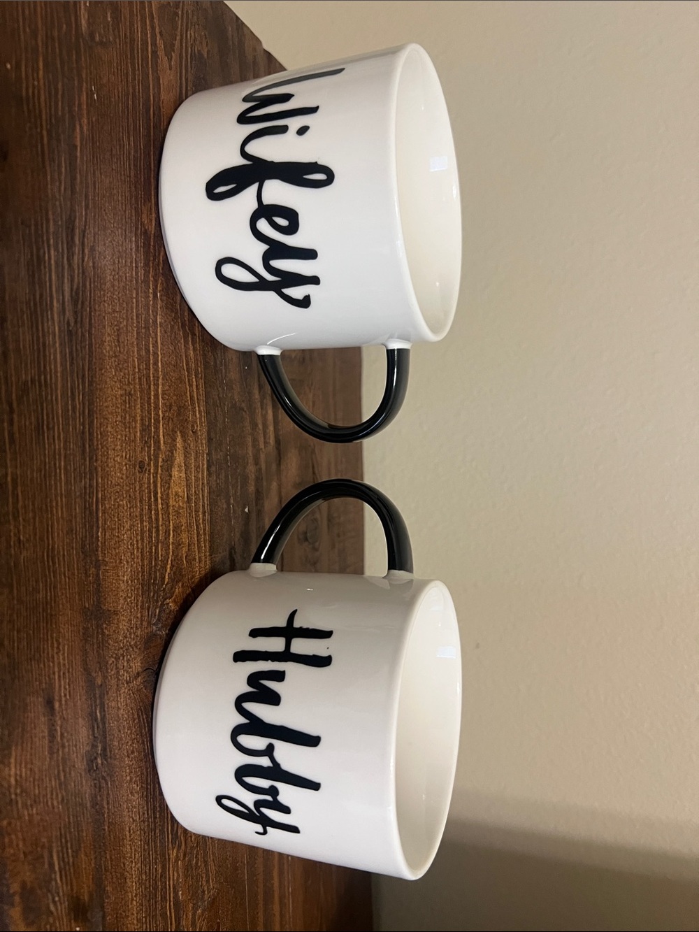 Threshold White Porcelain Mug with Black Logo